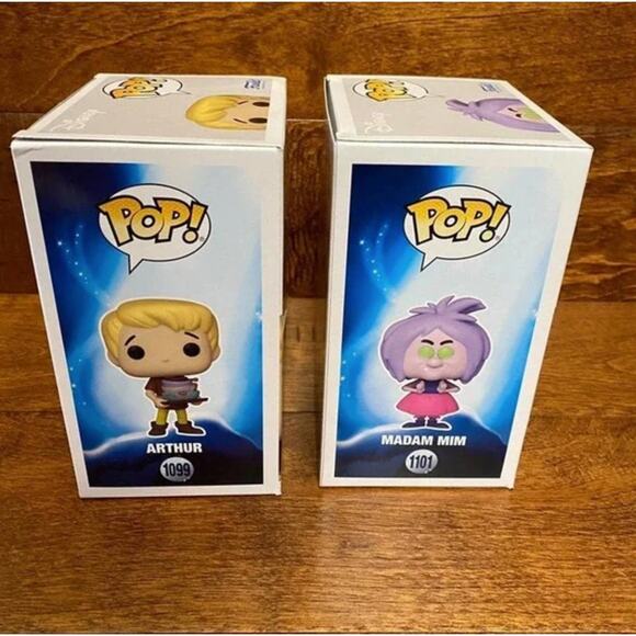 FUNKO Disney The Sword in the Stone - Arthur & Madam Mim Funko Pop - Picture 4 of 6